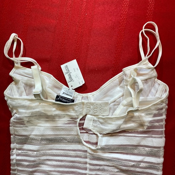 COSABELLA NEIMAN MARCUS camisole, made in Italy, built-in bra, white size 2 - Picture 11 of 14